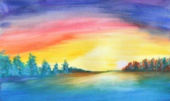 Вечерние краски